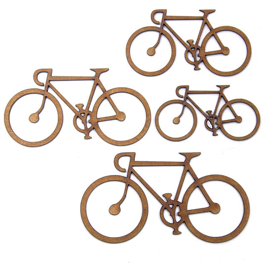 Bicycle Craft Shape, Various Sizes, 2mm MDF Wood. Bike, Cycling, Tour De, TDY
