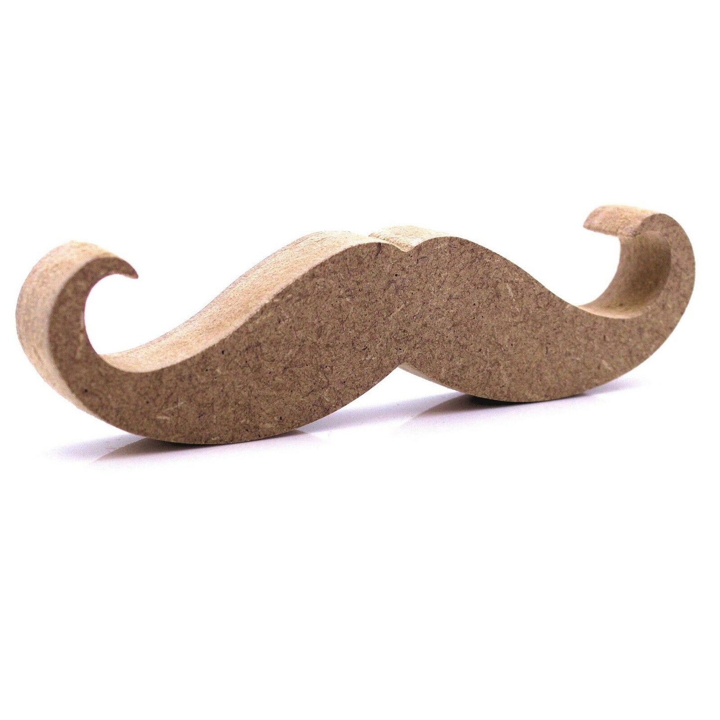 Free Standing 18mm MDF Moustache Craft Shape Various Sizes. Mustache, Hipster