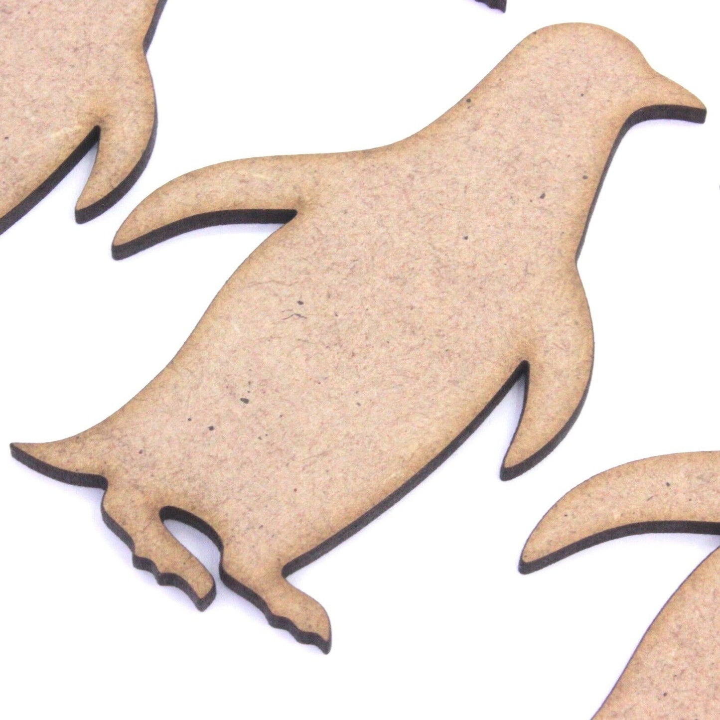 Penguin Craft Shape, Various Sizes, 2mm MDF Wood. Bird, Antarctic, Winter, Cold