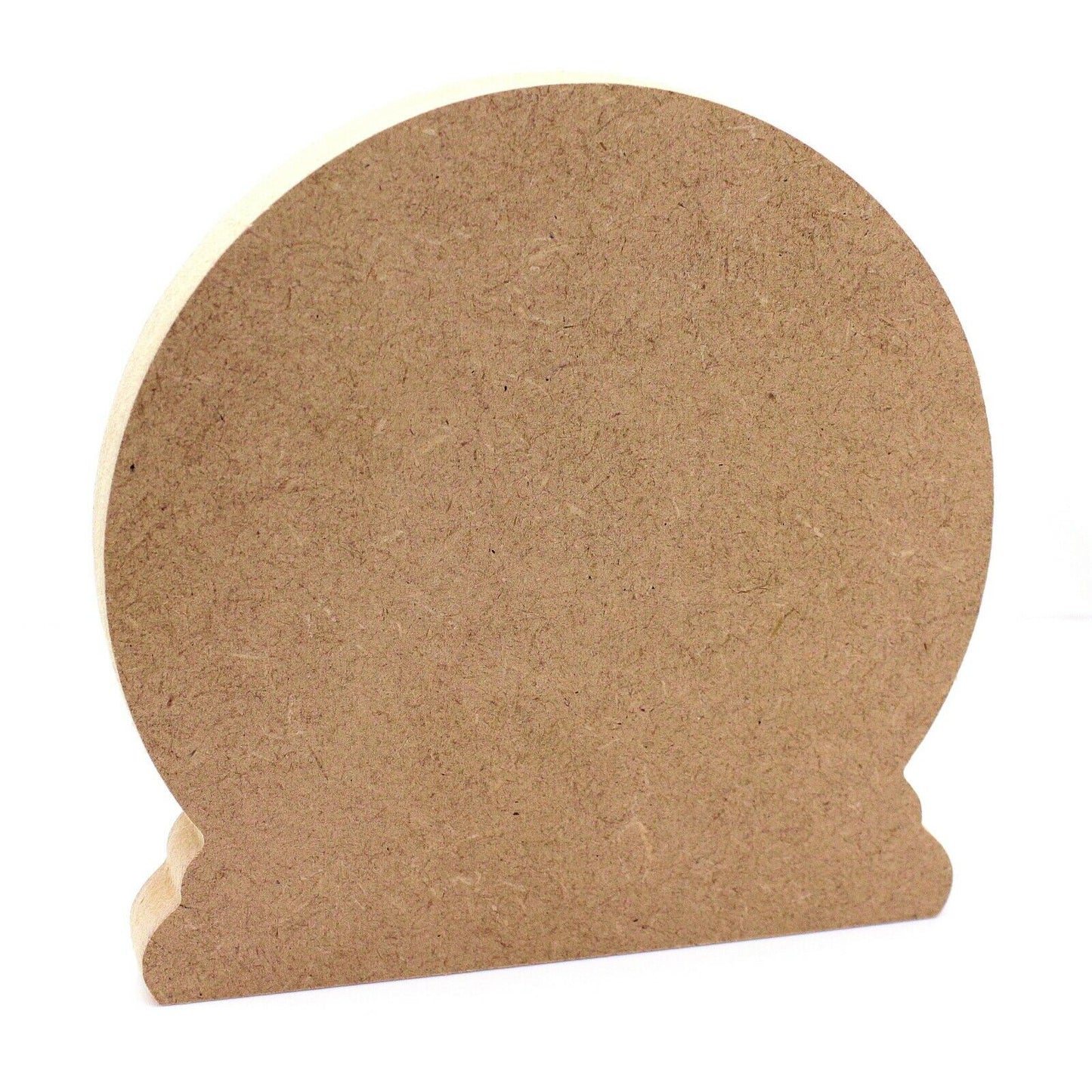 Free Standing 18mm MDF Snow Globe Craft Shape. 10cm to 30cm Sizes.