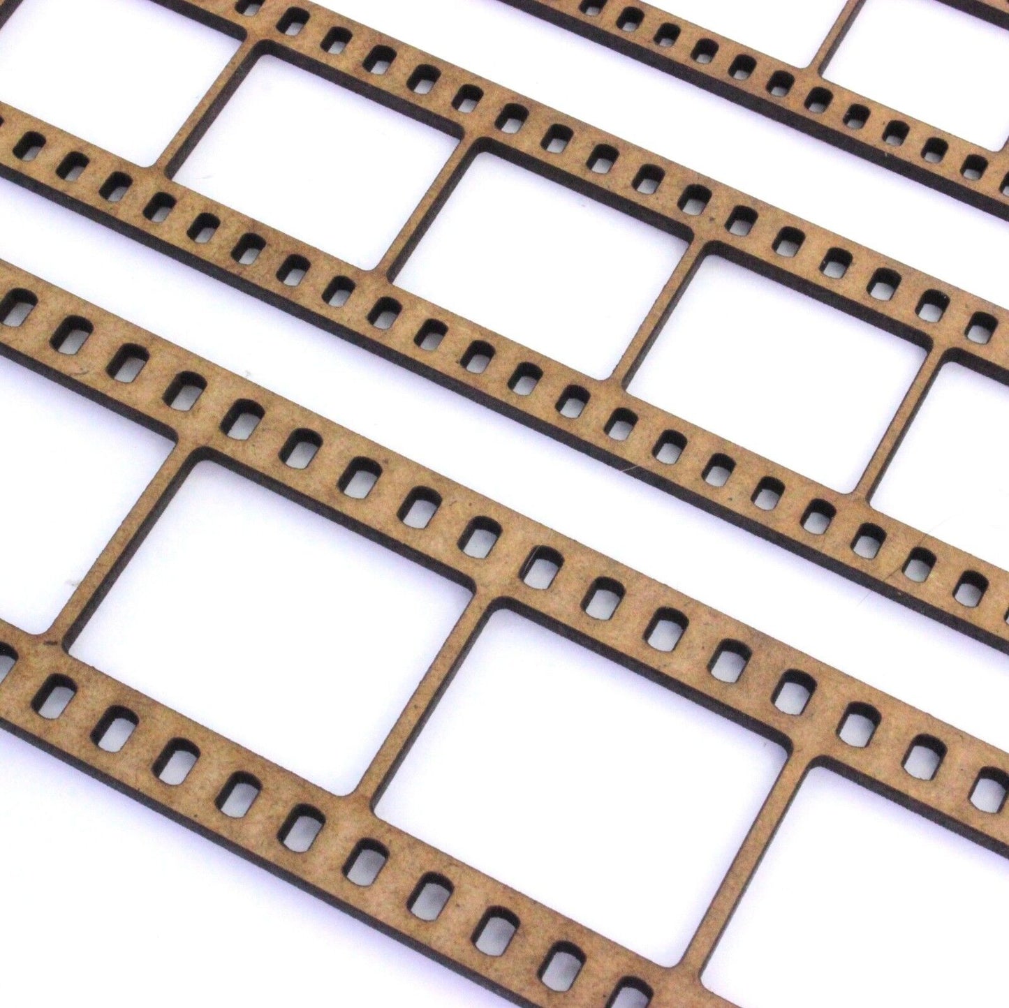 Film Strip Craft Shape. 2mm MDF Wood. Movie, Photo, Theatre, Film Reel