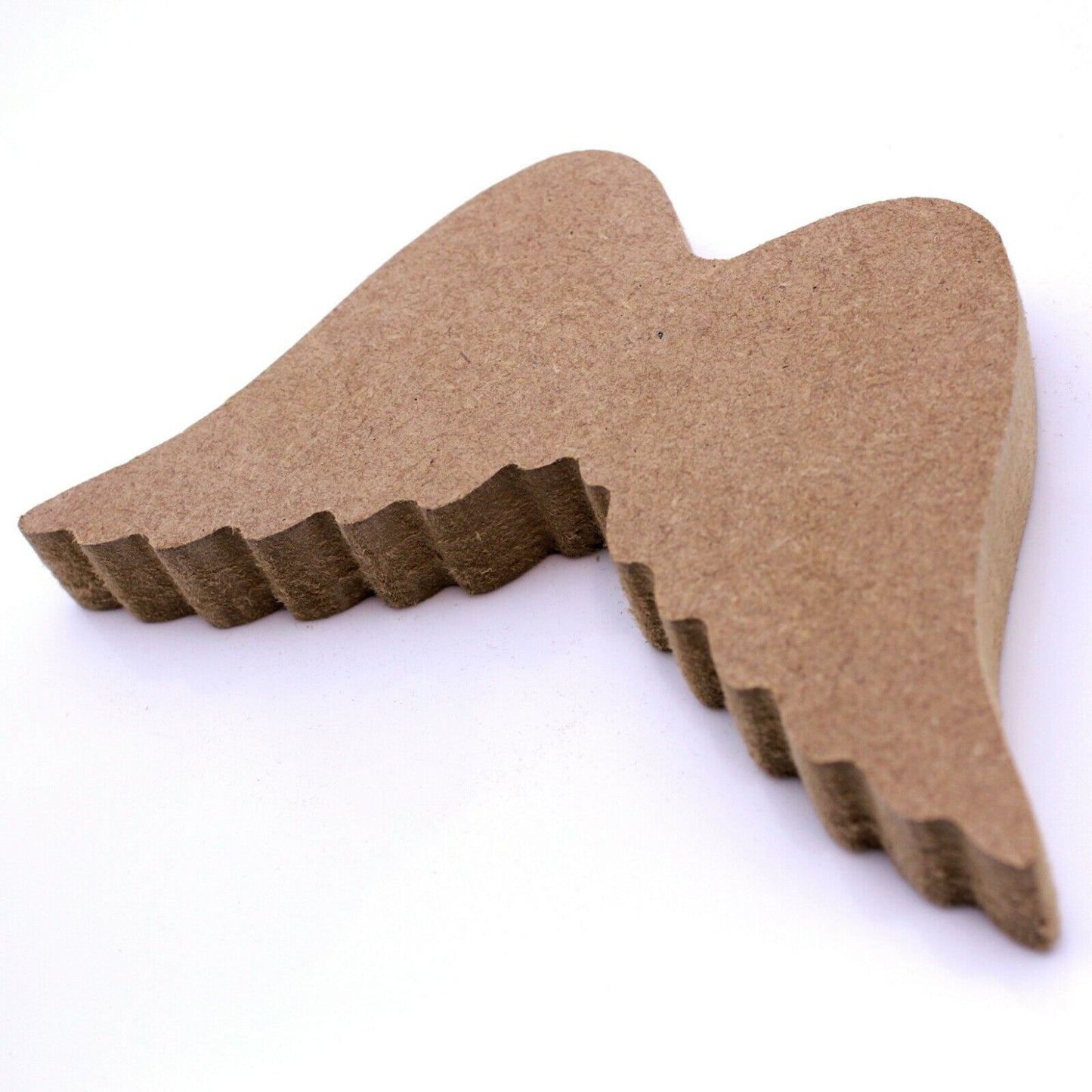 Free Standing 18mm MDF Angel Wings Craft Shape. 10cm to 30cm. Memorial, Heaven