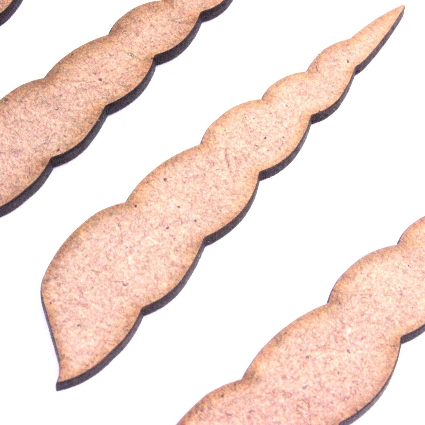 Unicorn Horn Craft Shape, Various Sizes, 2mm MDF Wood. Mythical, Fairytale