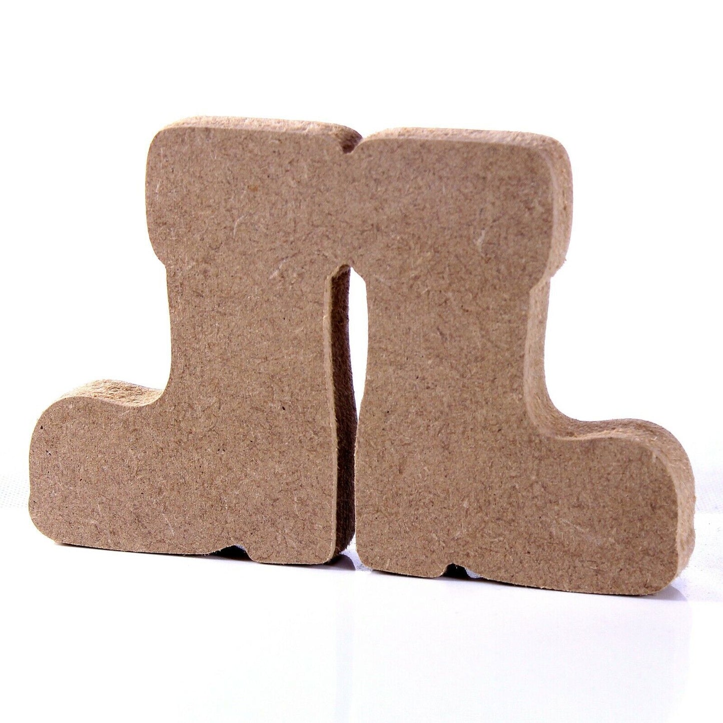 Free Standing 18mm MDF Santa Claus Boots Shape Various Sizes. Christmas, Xmas