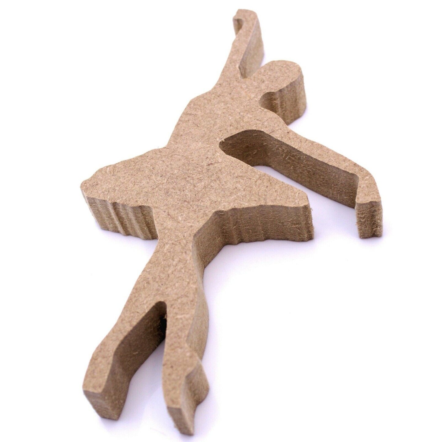 Free Standing 18mm MDF Ballerina Craft Shape Various Sizes. Dance, Ballet