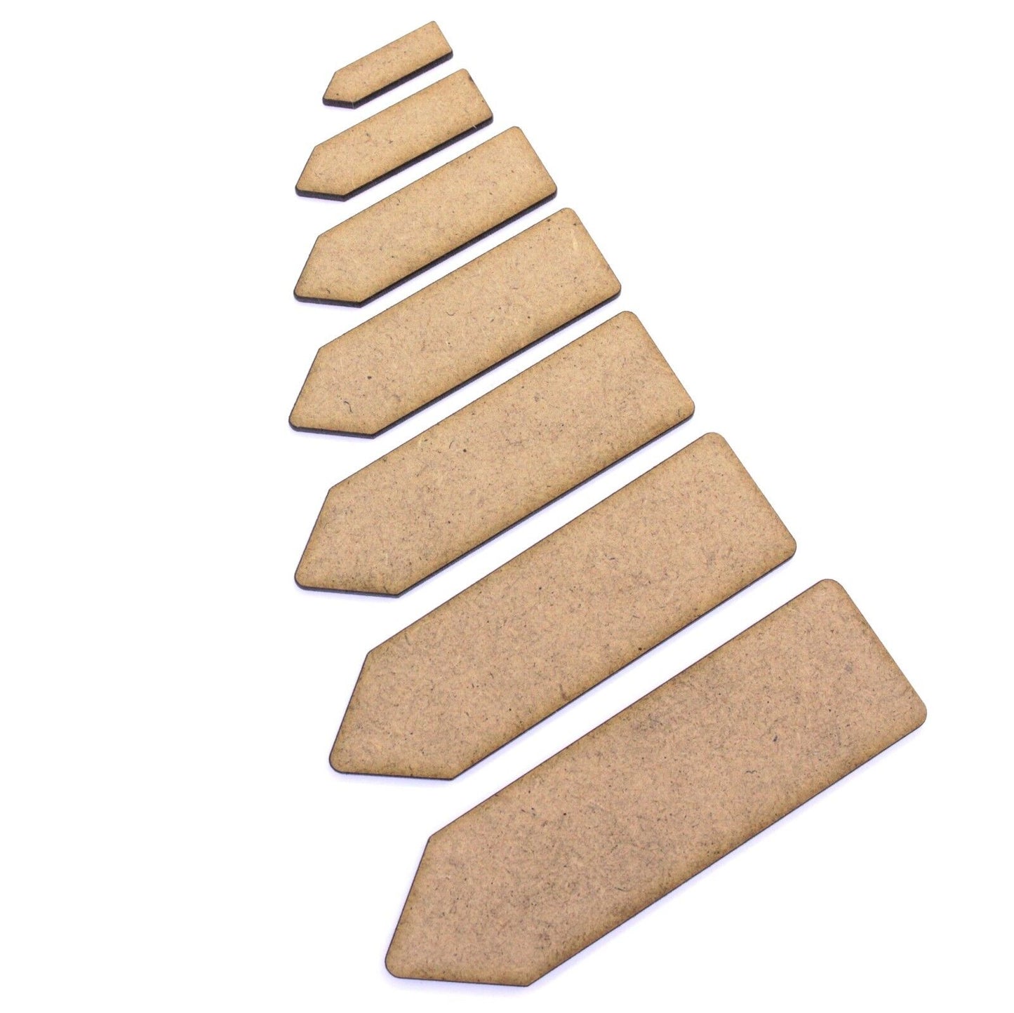Pencil / Crayon Craft Shapes, 2mm MDF Wood. School, Teacher