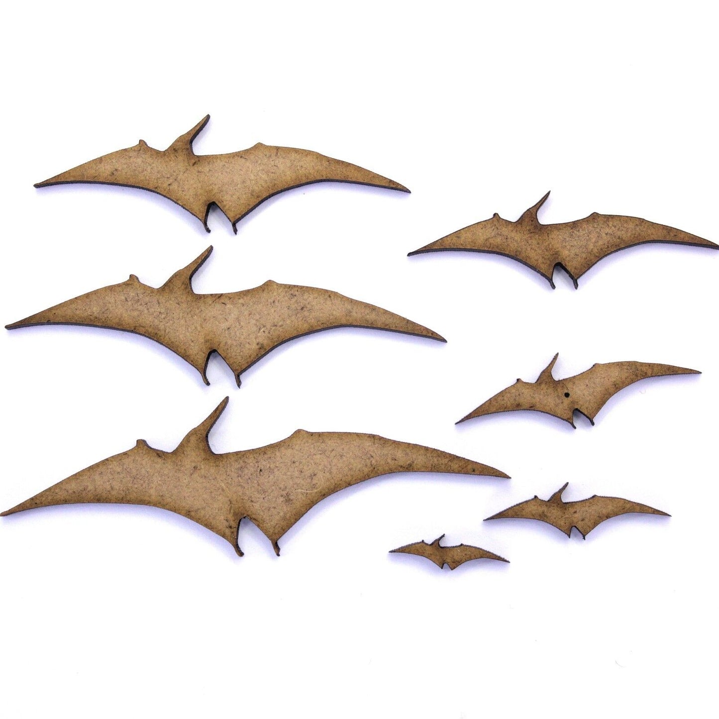 Pteranodon Dinosaur Craft Shape, Various Sizes, 2mm MDF Wood. Pterodactyl