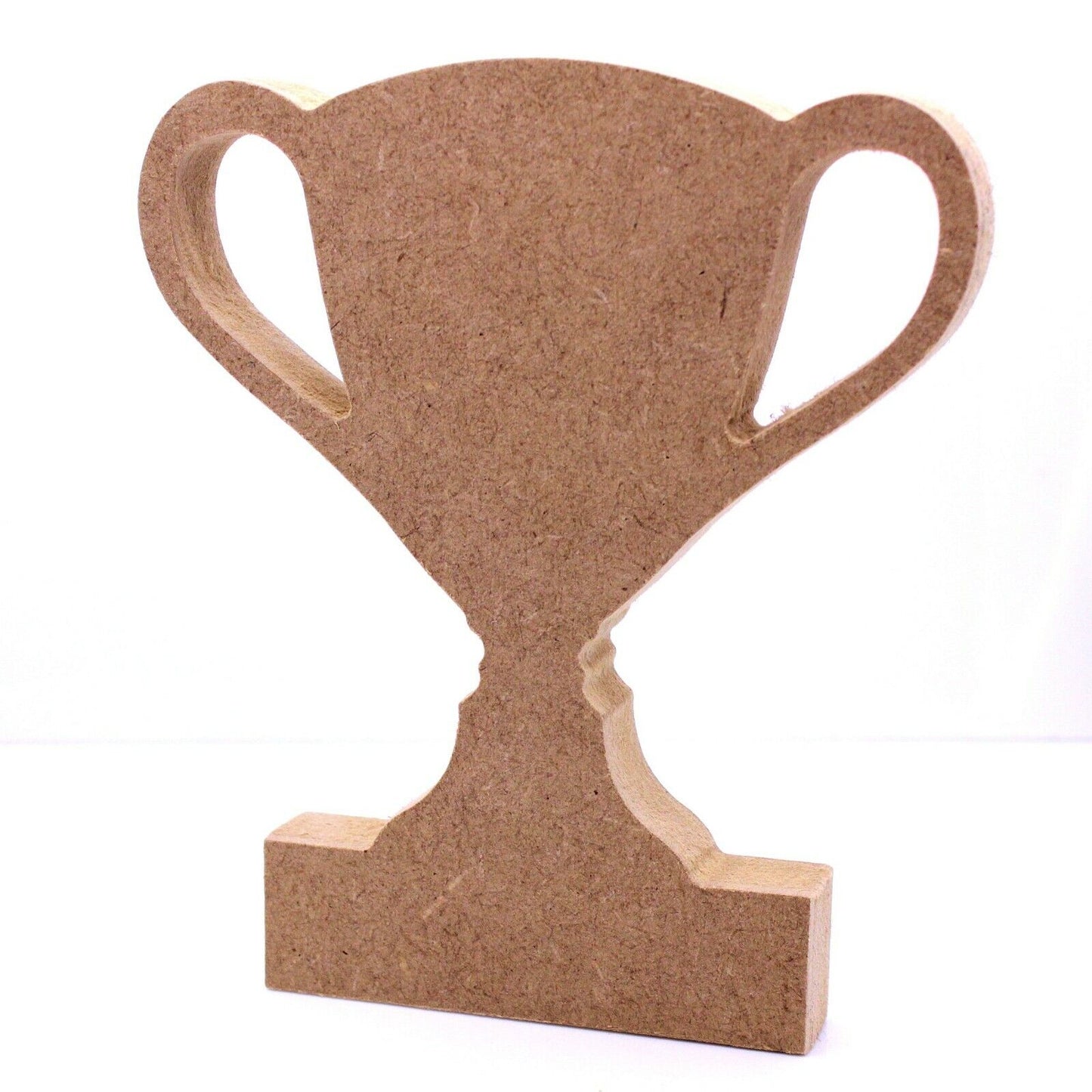 Free Standing 18mm MDF Trophy Craft Shape Various Sizes. Award, Competition