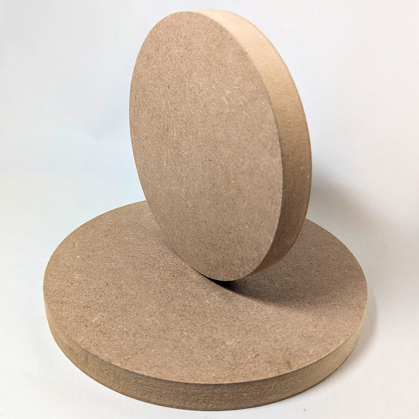 18mm MDF Circular Craft Shape Bases. 7cm to 30cm Sizes. Blank