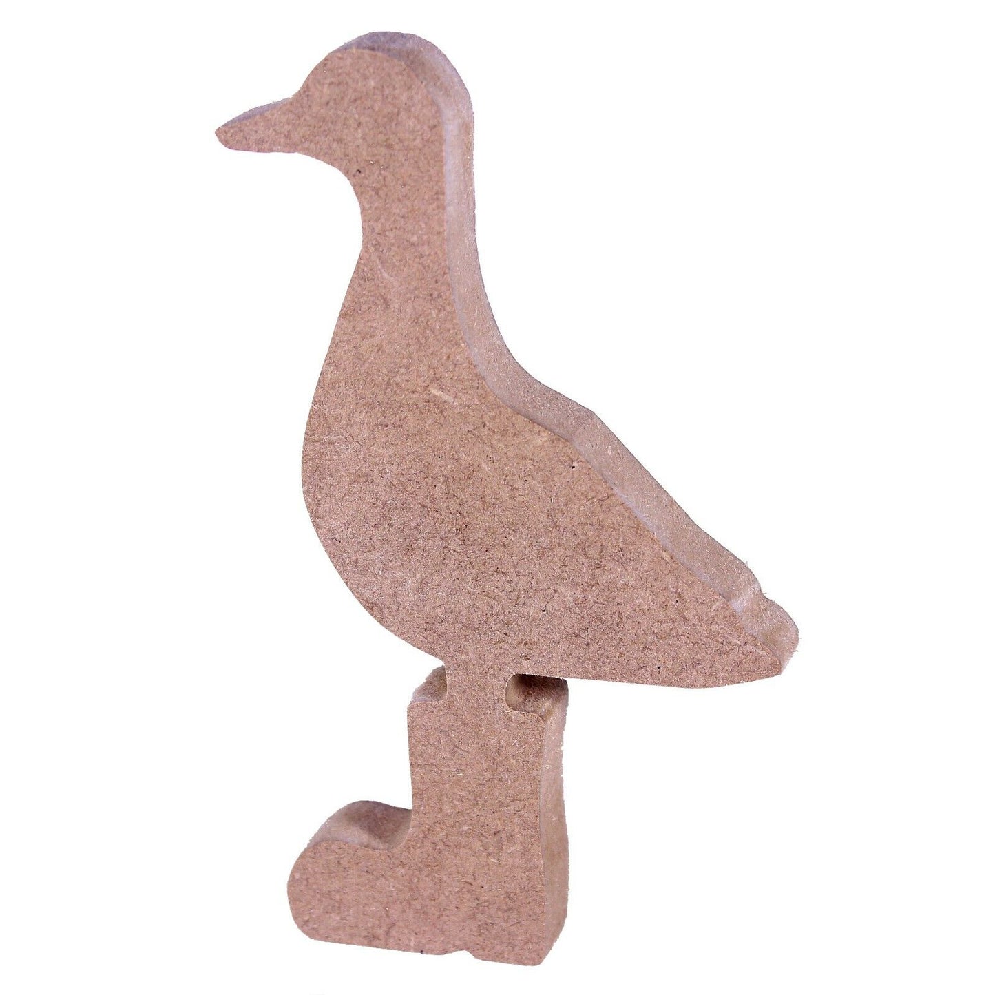 Free Standing 18mm MDF Duck in a Boot Shape. Various Sizes. Wellington, Welly