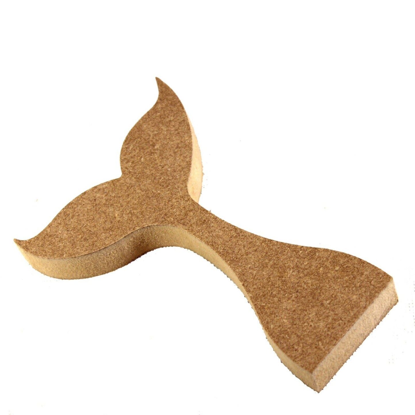 Free Standing 18mm MDF Fish Tail Craft Shape. 10cm to 30cm. Mermaid