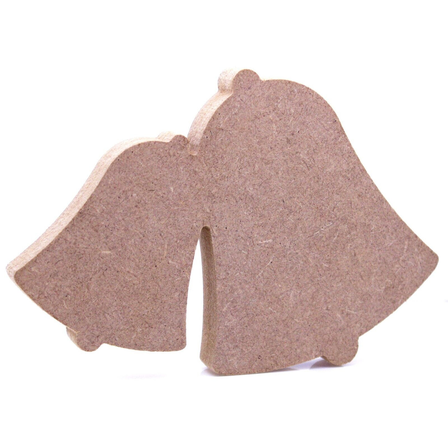 Free Standing 18mm MDF Bells Craft Shape Various Sizes. Christmas, Wedding