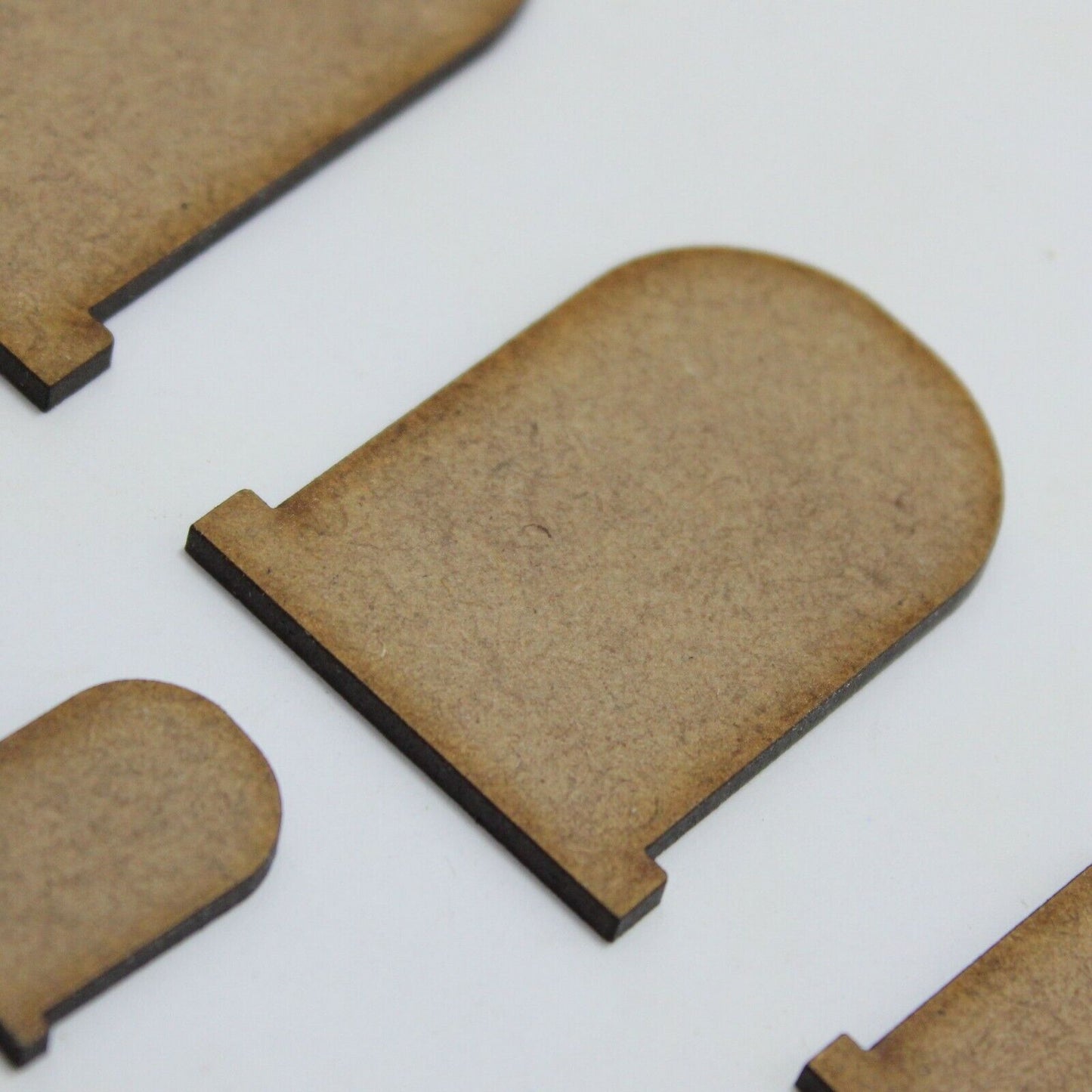 Gravestone Craft Shape, 2cm to 20cm. 2mm MDF Wood. Halloween, Grave, Coffin