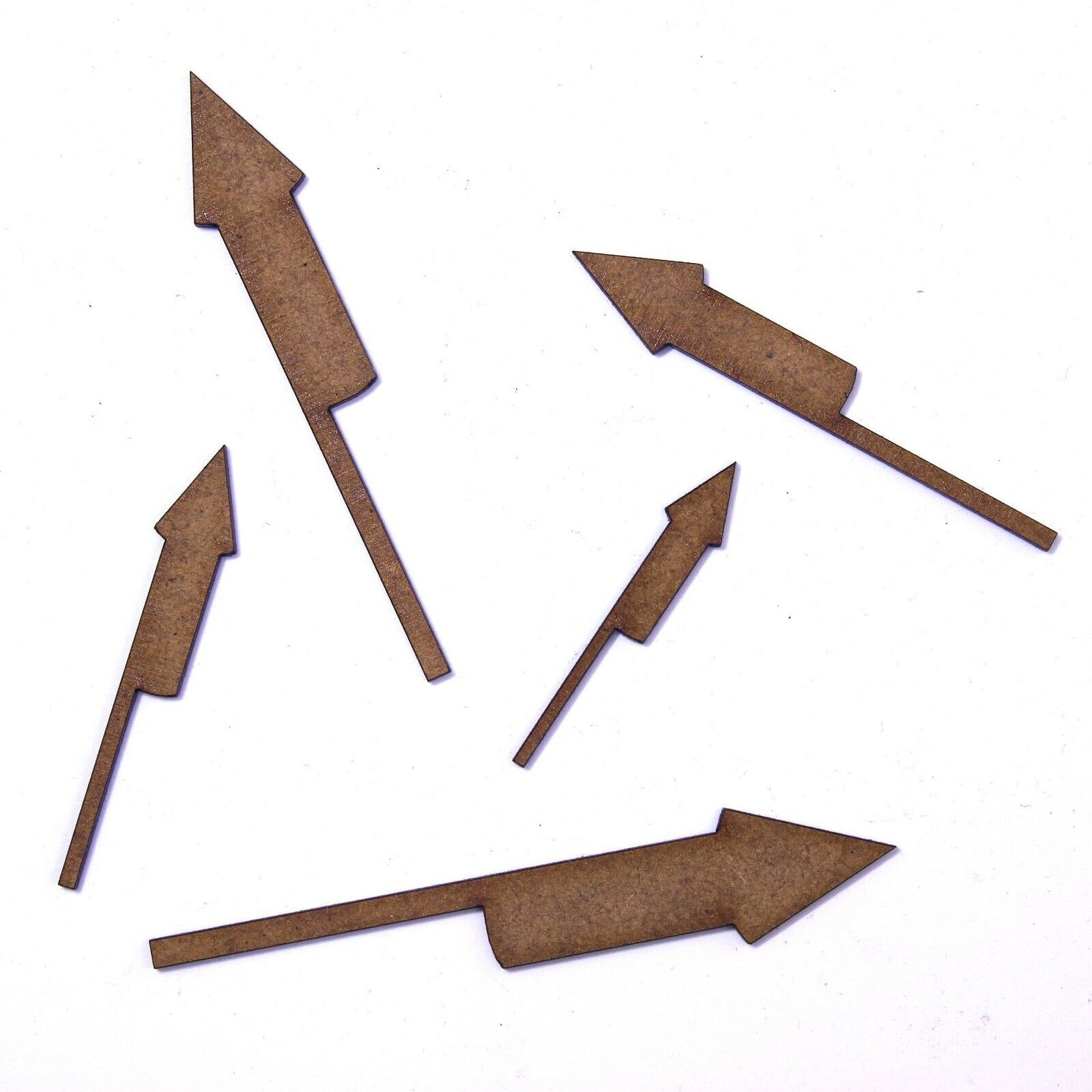 Firework Rocket Craft Shape Blank, Various Sizes, 2mm MDF Wood. Bonfire Night,