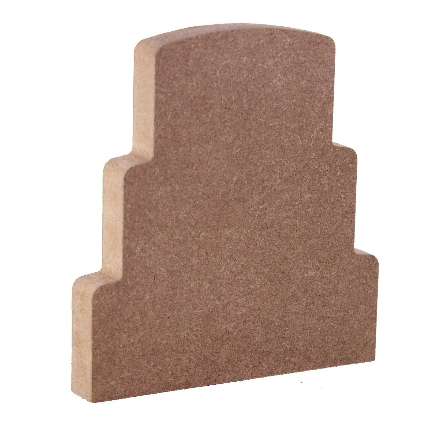 Free Standing 18mm MDF 3 Tier Wedding Cake Craft Shape Various Sizes. Marriage