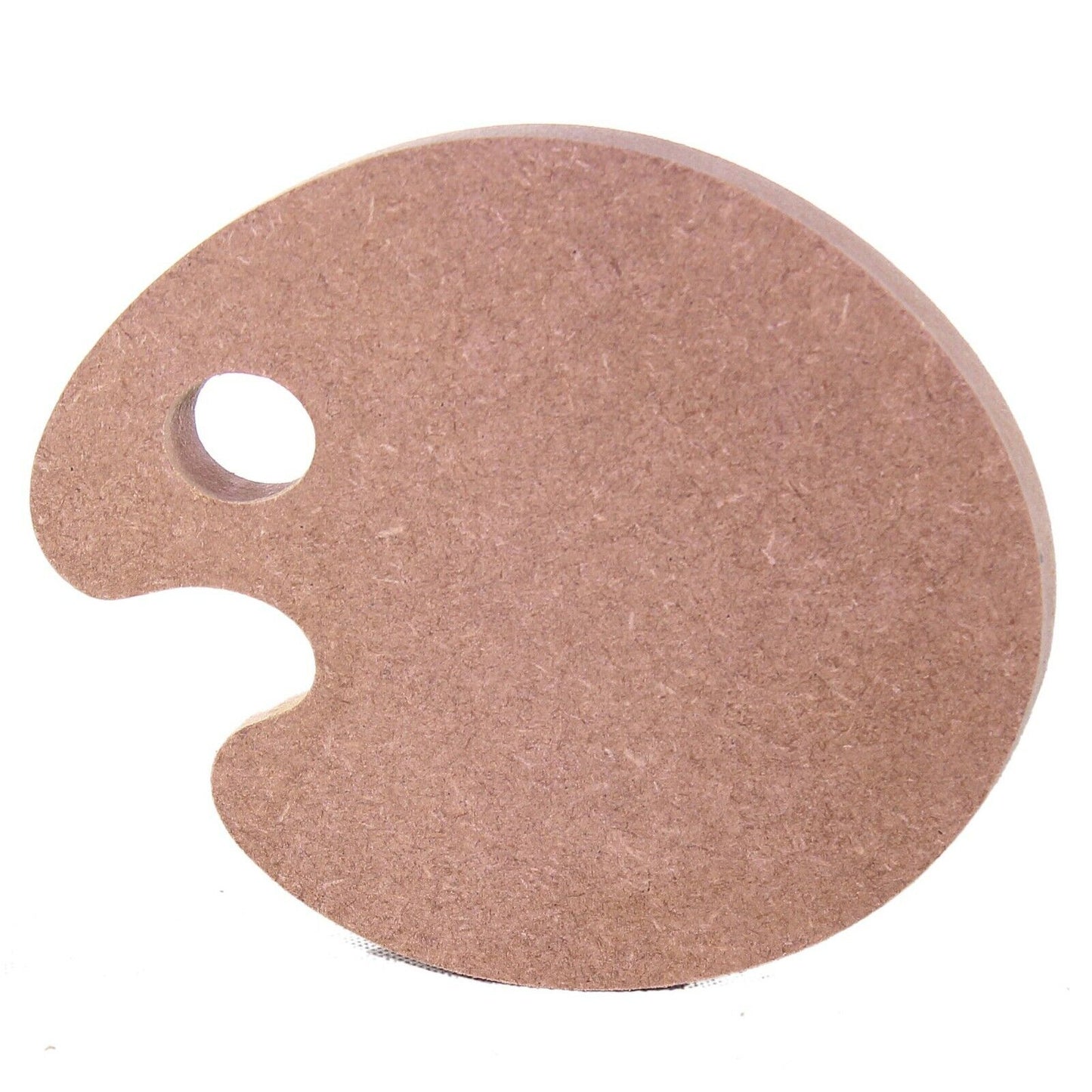 Free Standing 18mm MDF Paint Palette Craft Shape. 10cm to 30cm. Artists, Art