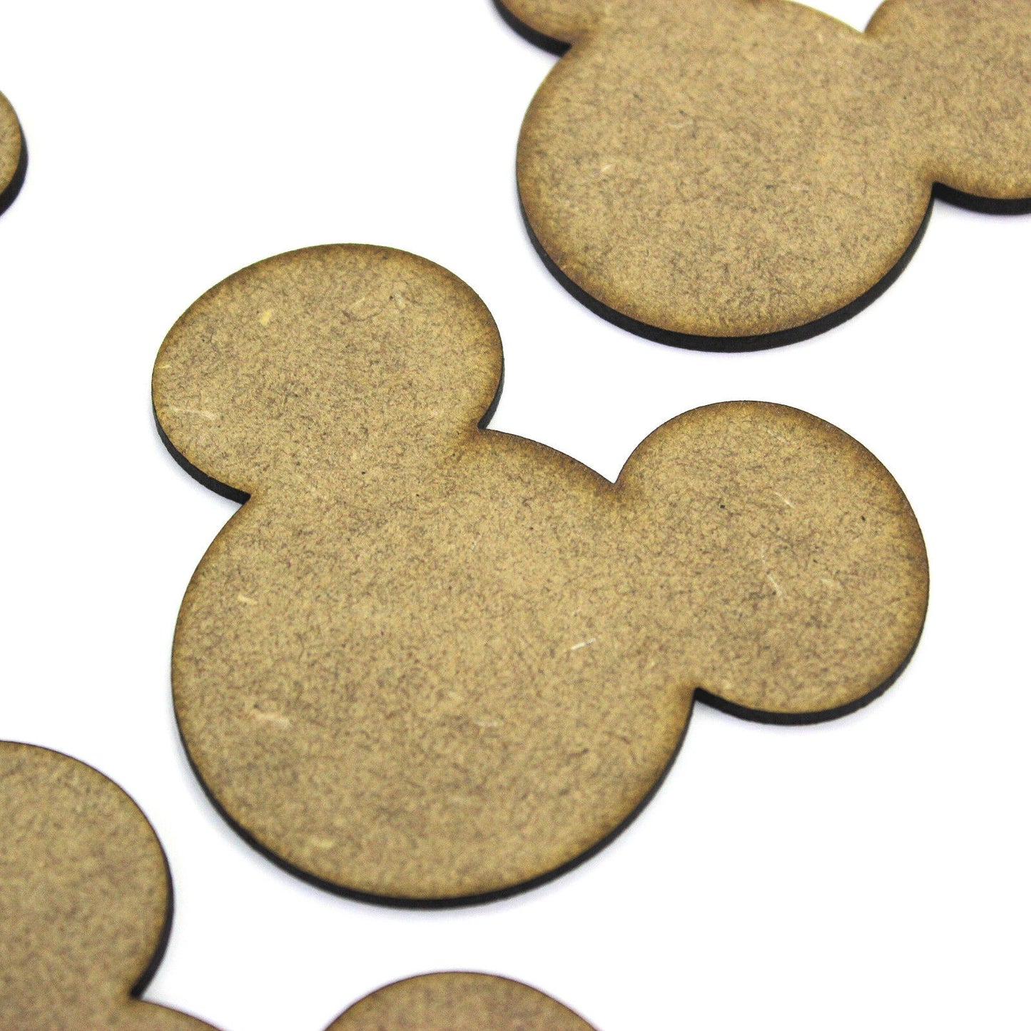 Mouse Head Craft Shape Blank, Various Sizes, 2mm MDF Wood. Mouse Silhouette