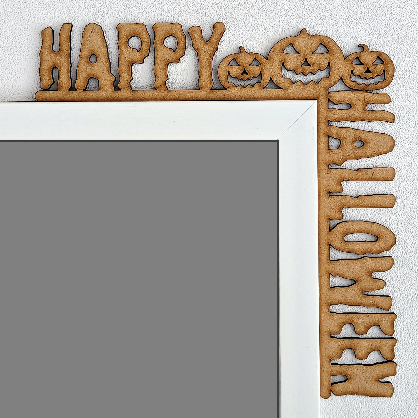Halloween Door Corner Decorations 3mm MDF. Spooky Decor, Crafts, Trick or Treat