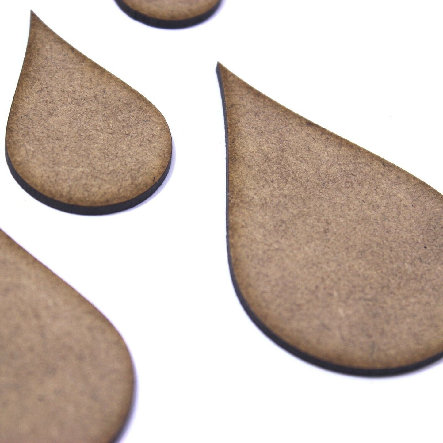 Water Drop Craft Shape, Various Sizes, 2mm MDF Wood. Droplet, Rain, Raindrop