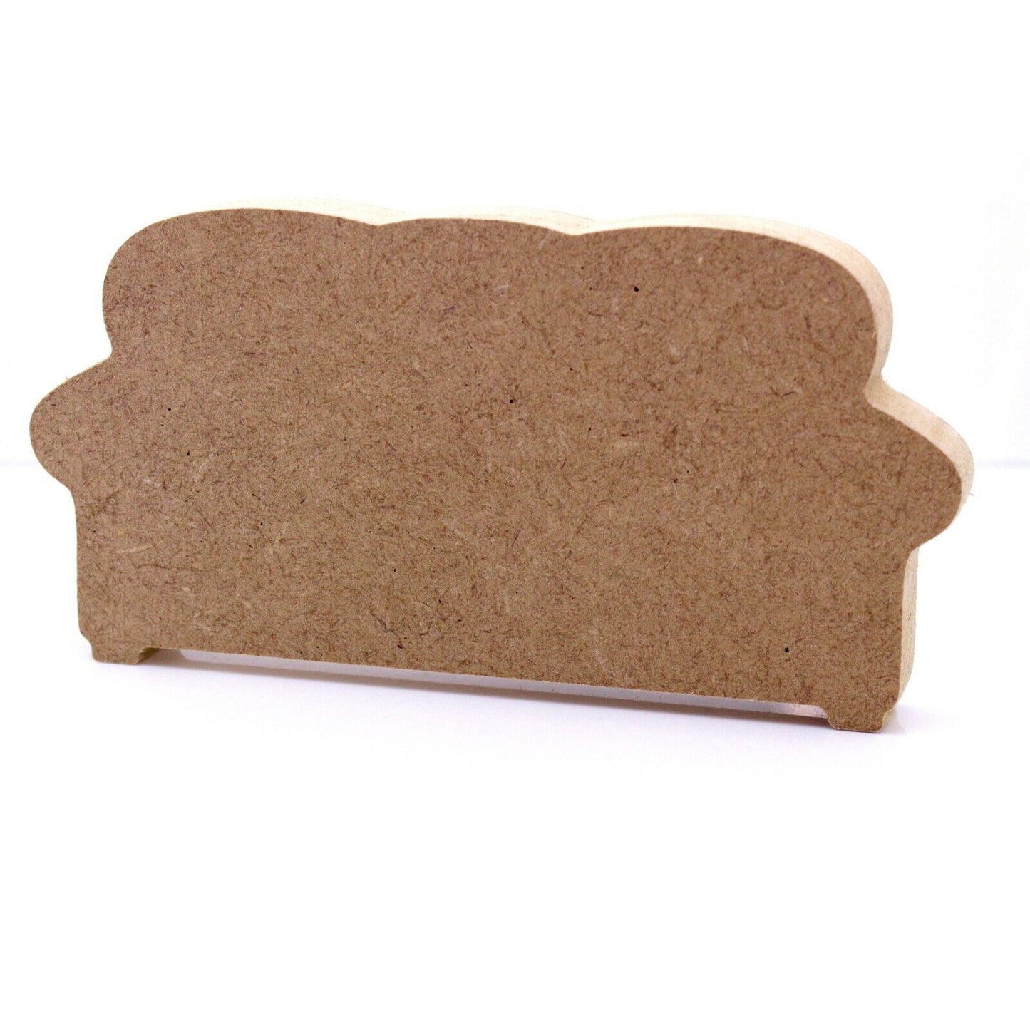 Free Standing 18mm MDF Couch Craft Shape. 10cm to 30cm. Sofa, Friends, Simpsons