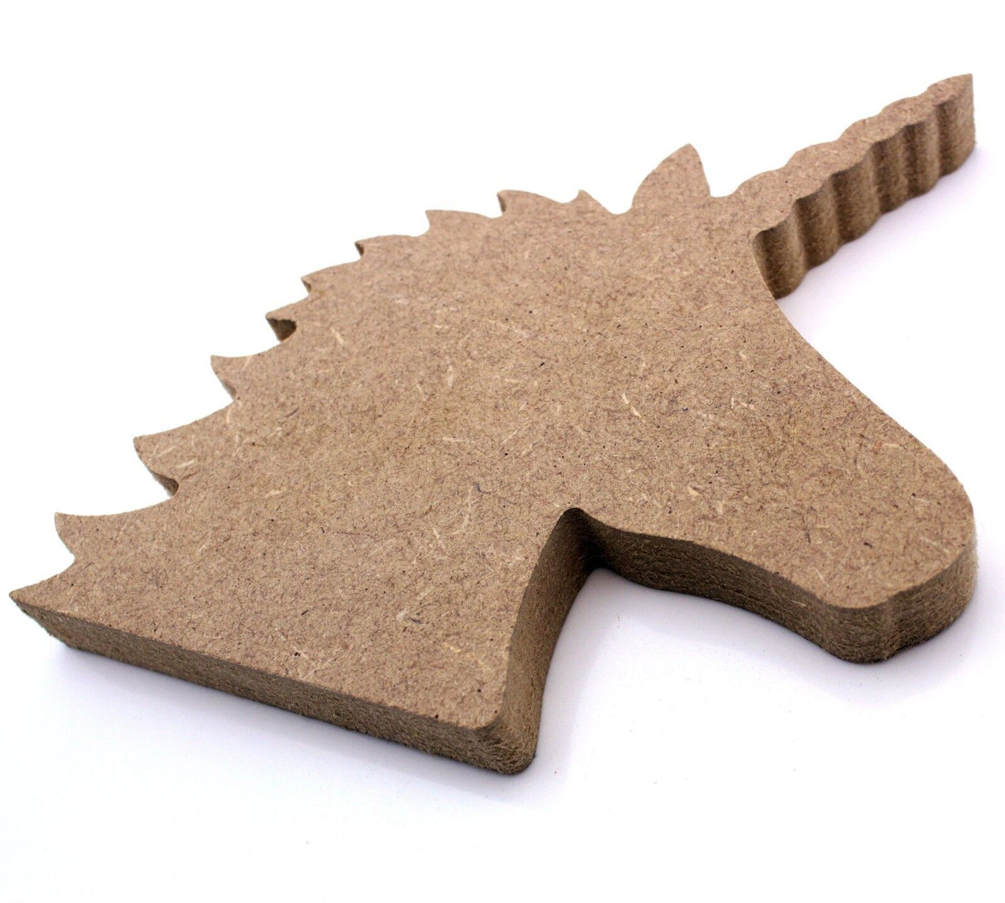 Free Standing 18mm MDF Unicorn Head Craft Shape Various Sizes. Mythical, Horse