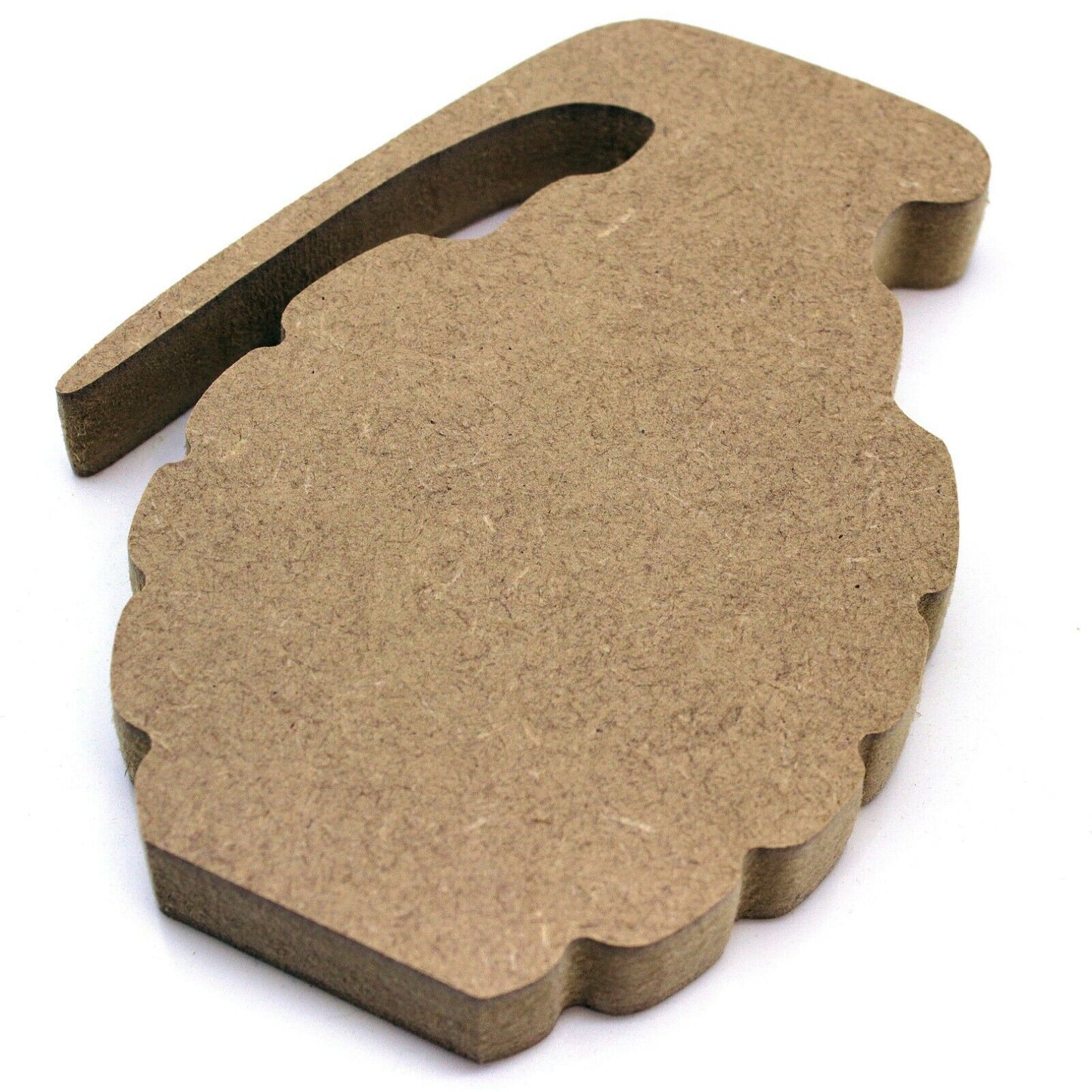 Free Standing 18mm MDF Grenade Craft Shape Various Sizes. Soldier, War, Army