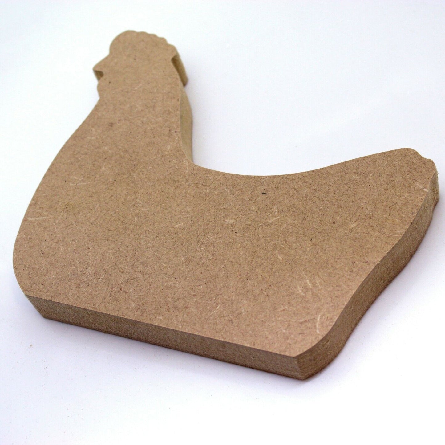 Free Standing 18mm MDF Hen Craft Shape. 10cm to 30cm. Farm, Animal, Chicken