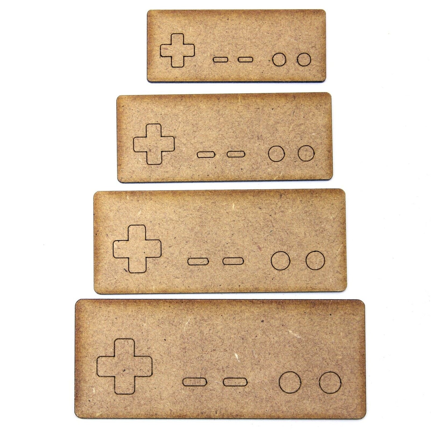 NES Controller Craft Shape, Various Sizes, 2mm MDF Wood. Retro Gaming, Gamer