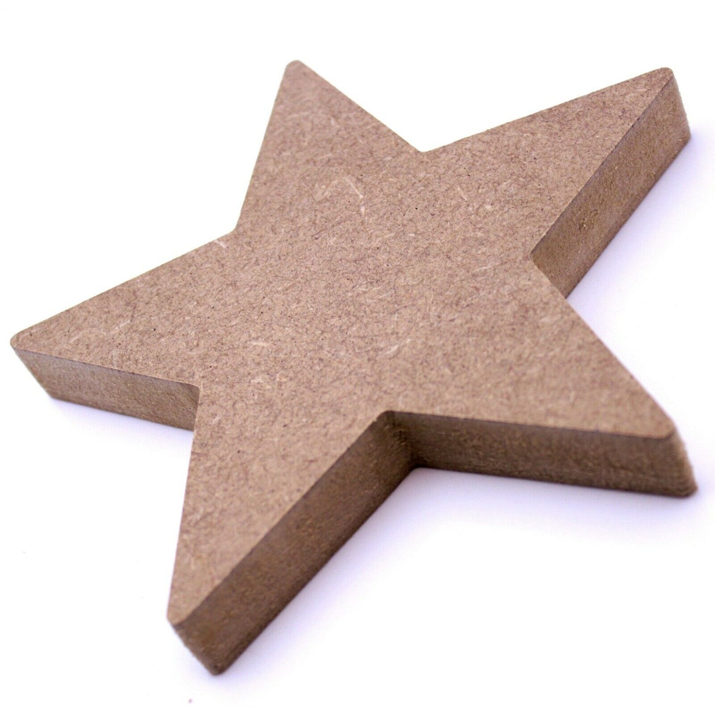 Free Standing 18mm MDF Star Craft Shape Various Sizes.