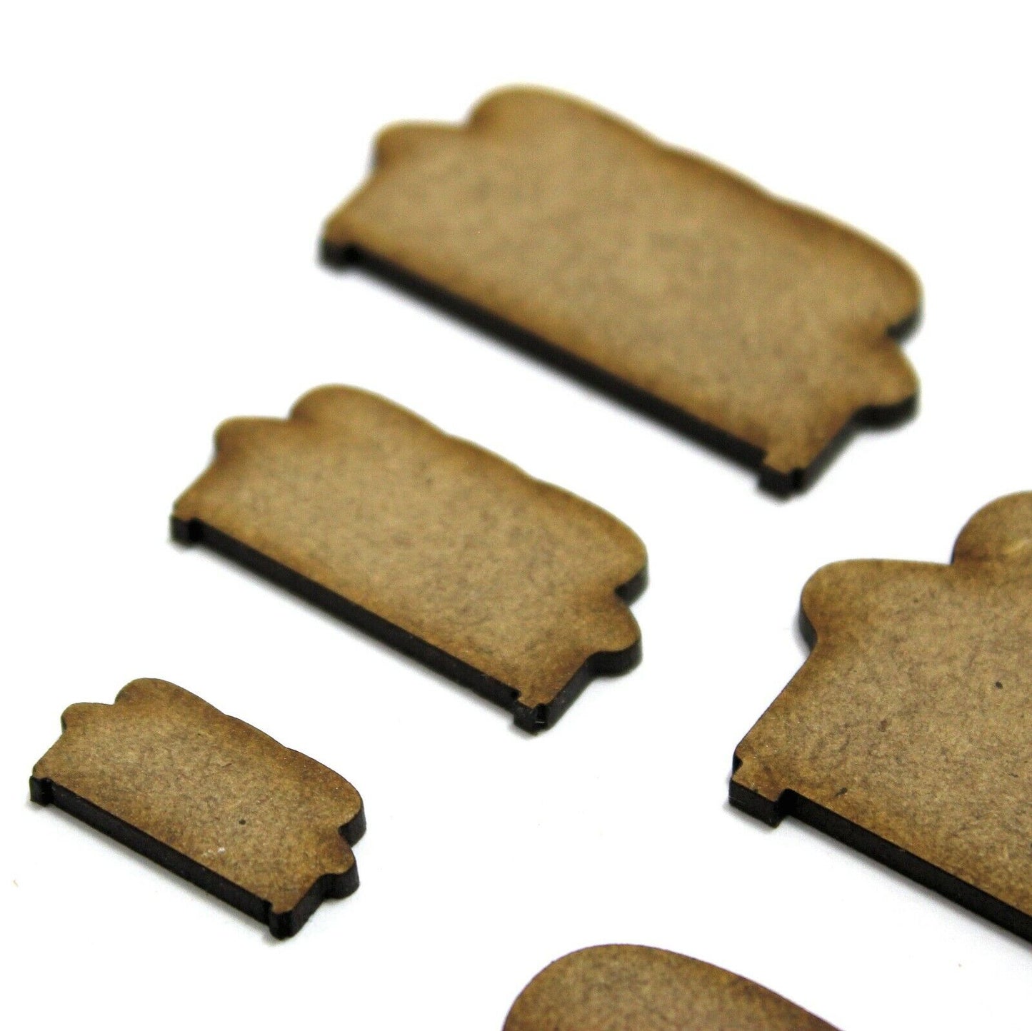 Sofa Craft Shape, 2cm to 20cm. 2mm MDF Wood. Couch Settee Seat Friends Simpsons