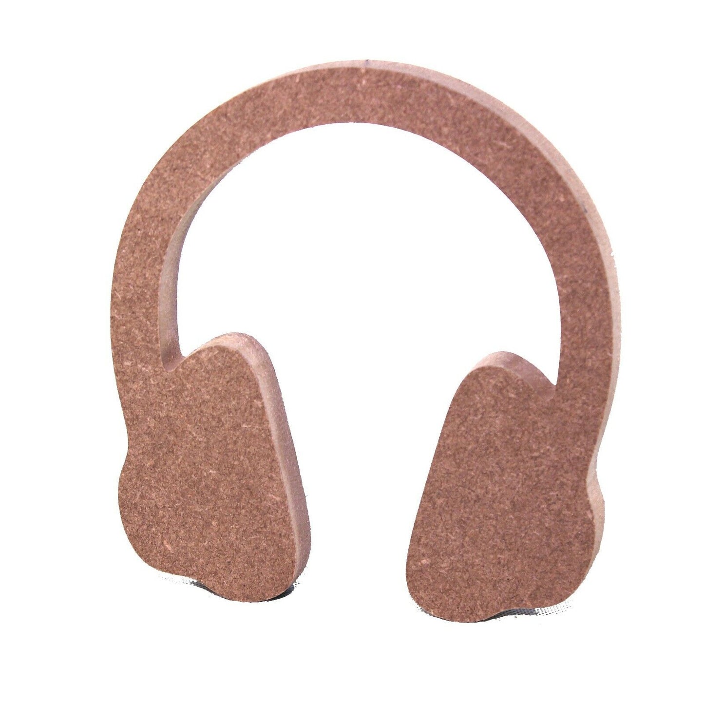 Free Standing 18mm MDF Headphones Craft Shape Various Sizes. Music, Gaming