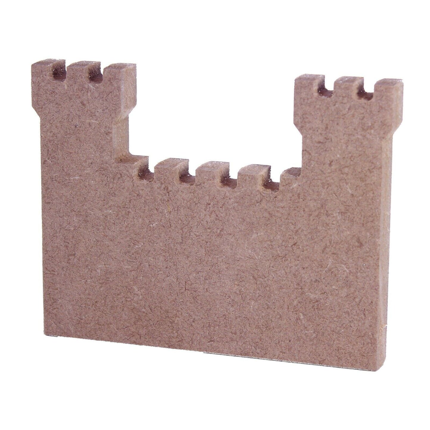 Free Standing 18mm MDF Castle Blank Craft Shape. 10cm to 30cm. Prince, Princess
