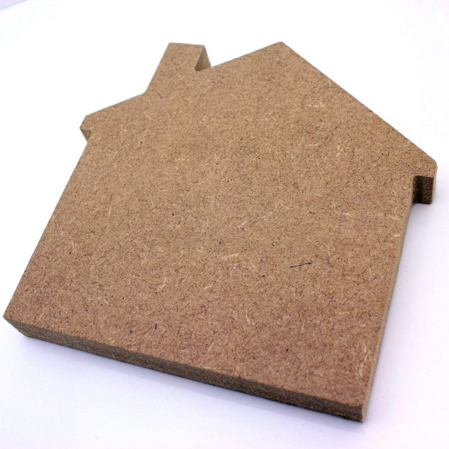Free Standing 18mm MDF Blank House Craft Shape. 10cm to 30cm Size. Home, Family