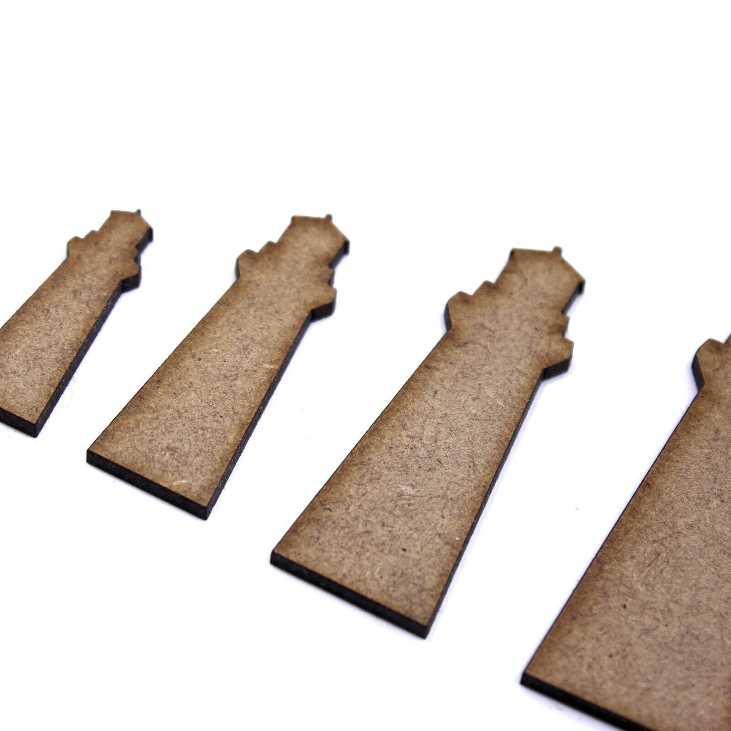 Lighthouse Craft Shape, Various Sizes, 2mm MDF Wood. Seaside