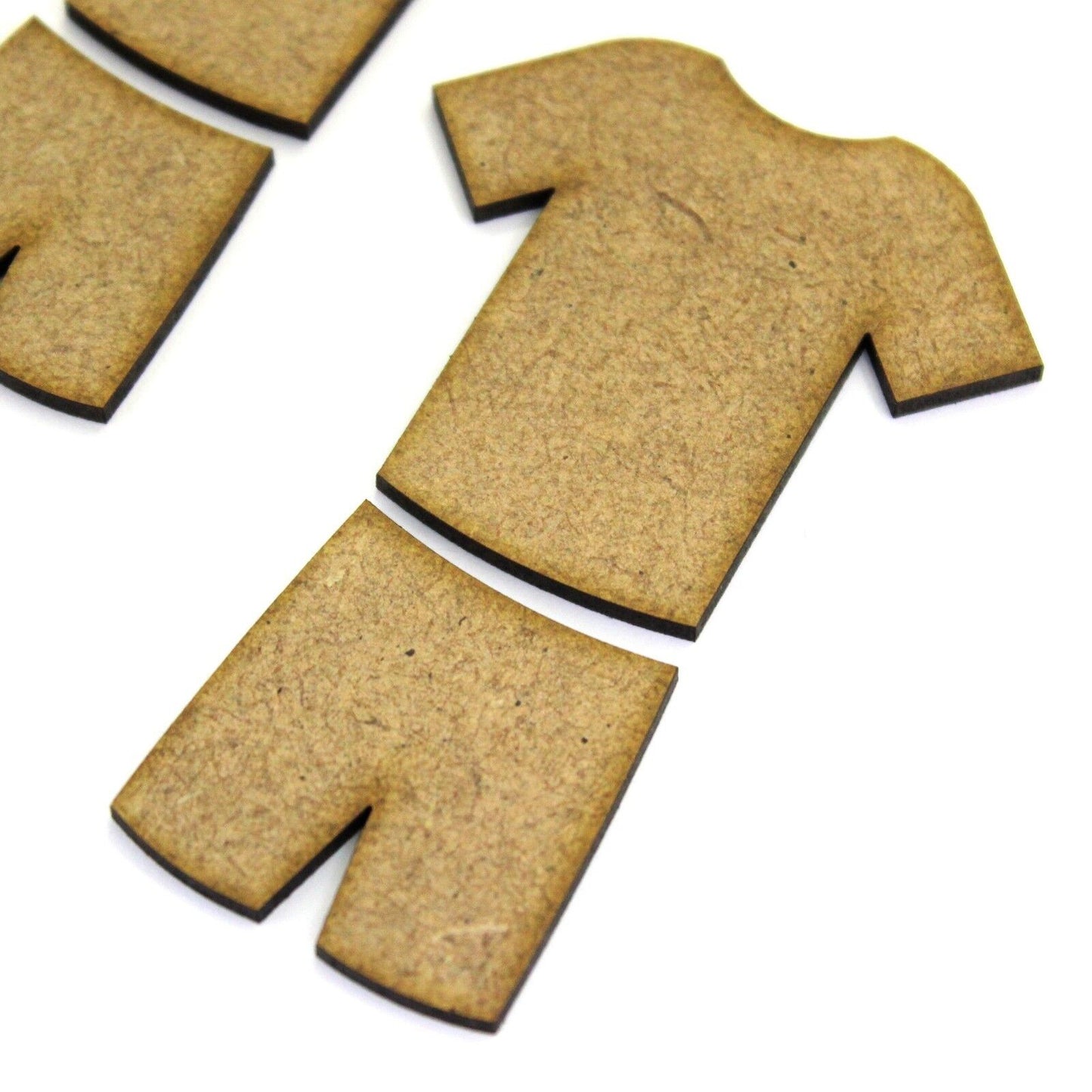 Football Kit Craft Shape, 4cm to 20cm. 2mm MDF. FIFA Sports World Cup Soccer