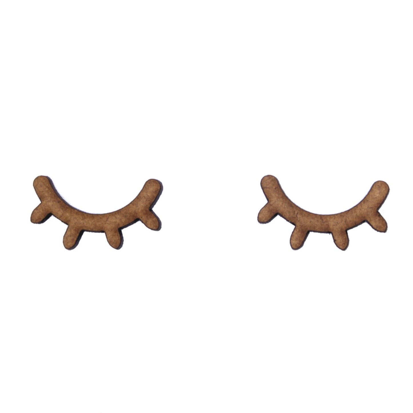 Eye Lashes Craft Shapes (Pair), 1cm to 20cm. 2mm MDF Sleepy Eyes Bedroom Nursery