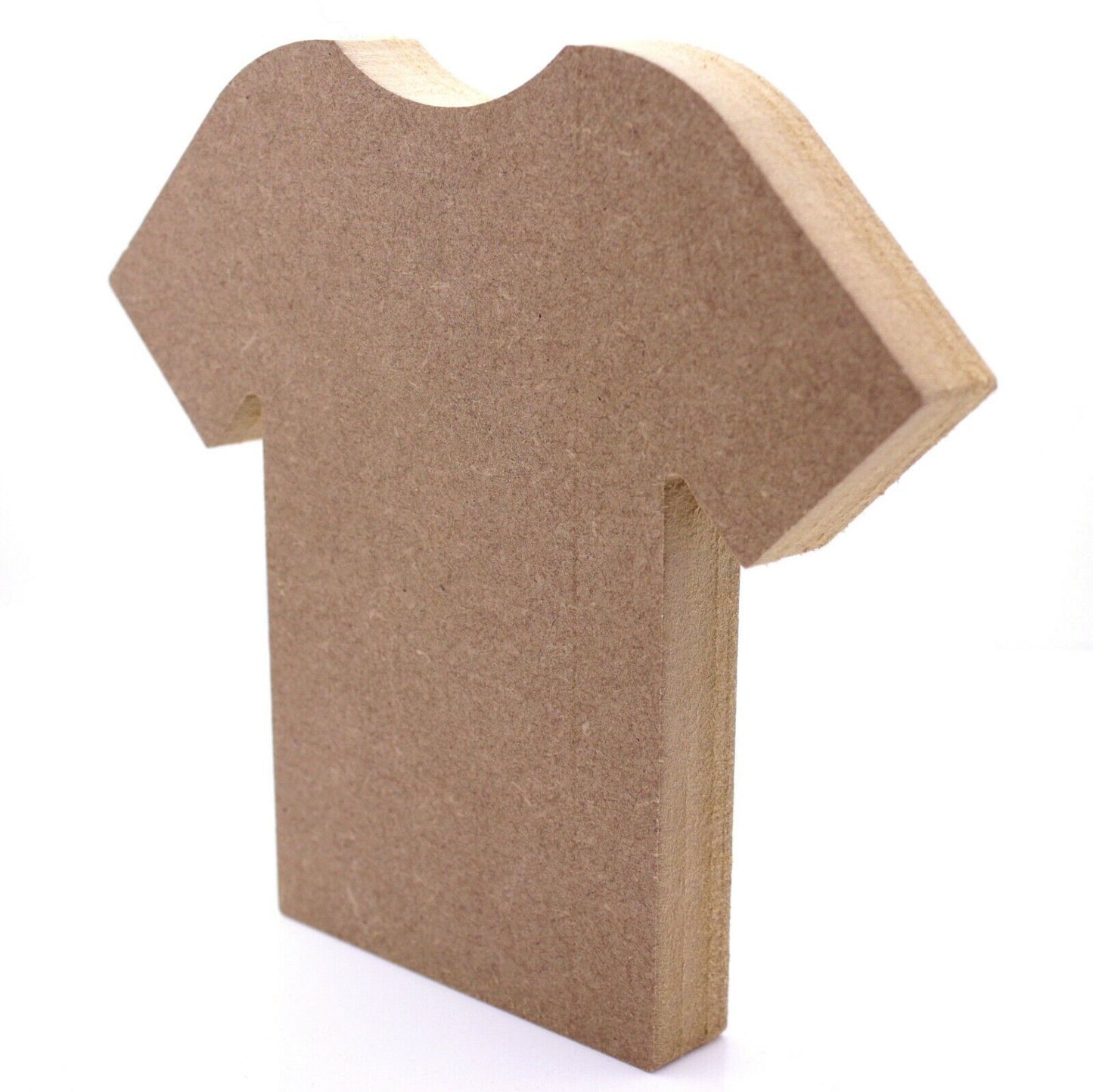 Free Standing 18mm MDF Football Shirt Craft Shape. 10cm to 30cm. FIFA World Cup