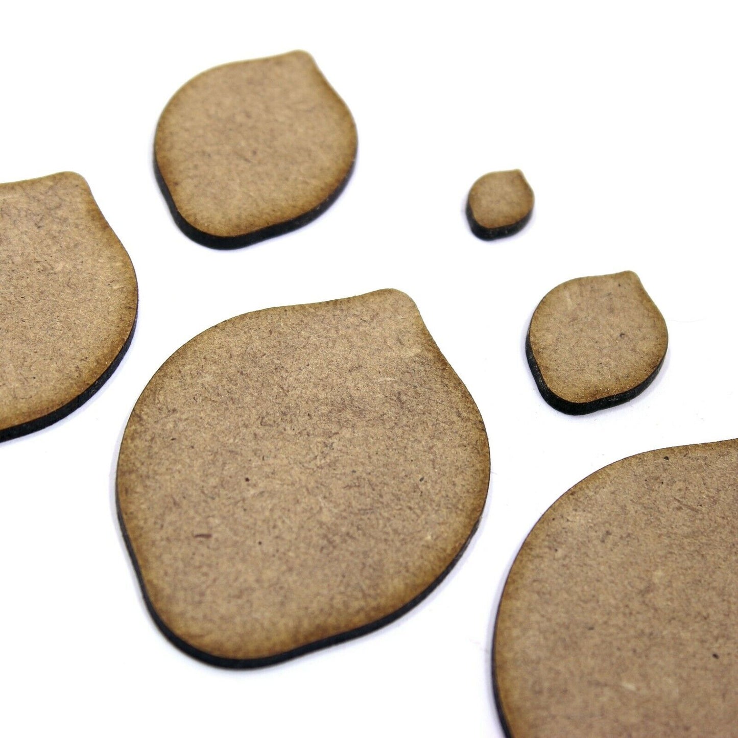 Lemon Craft Shape Blank Base, Various Sizes, 2mm MDF. Fruit,