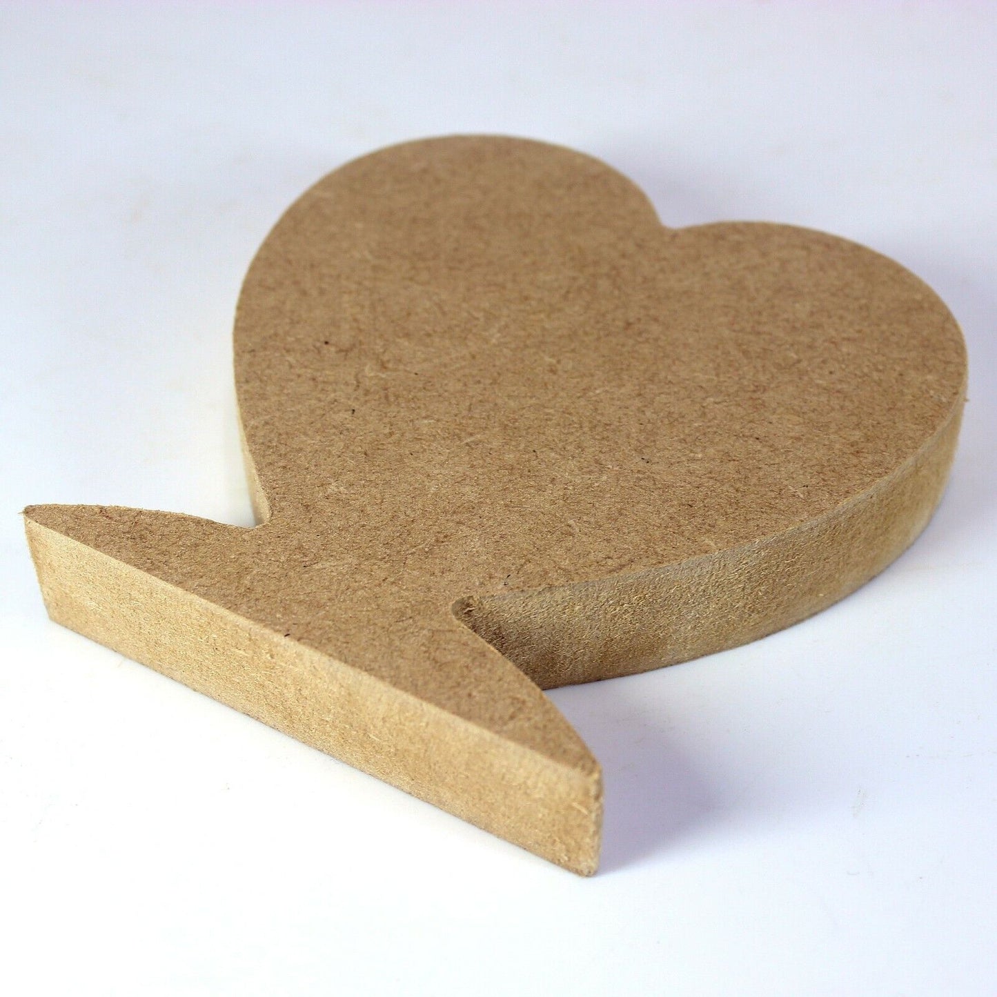 Free Standing 18mm MDF Heart Craft Shape Various Sizes. Wedding, Love, Marriage
