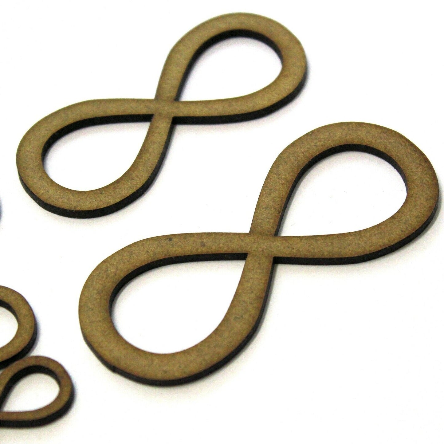 Infinity Symbol Craft Shape, Various Sizes, 2mm MDF Wood. lemniscate, Maths