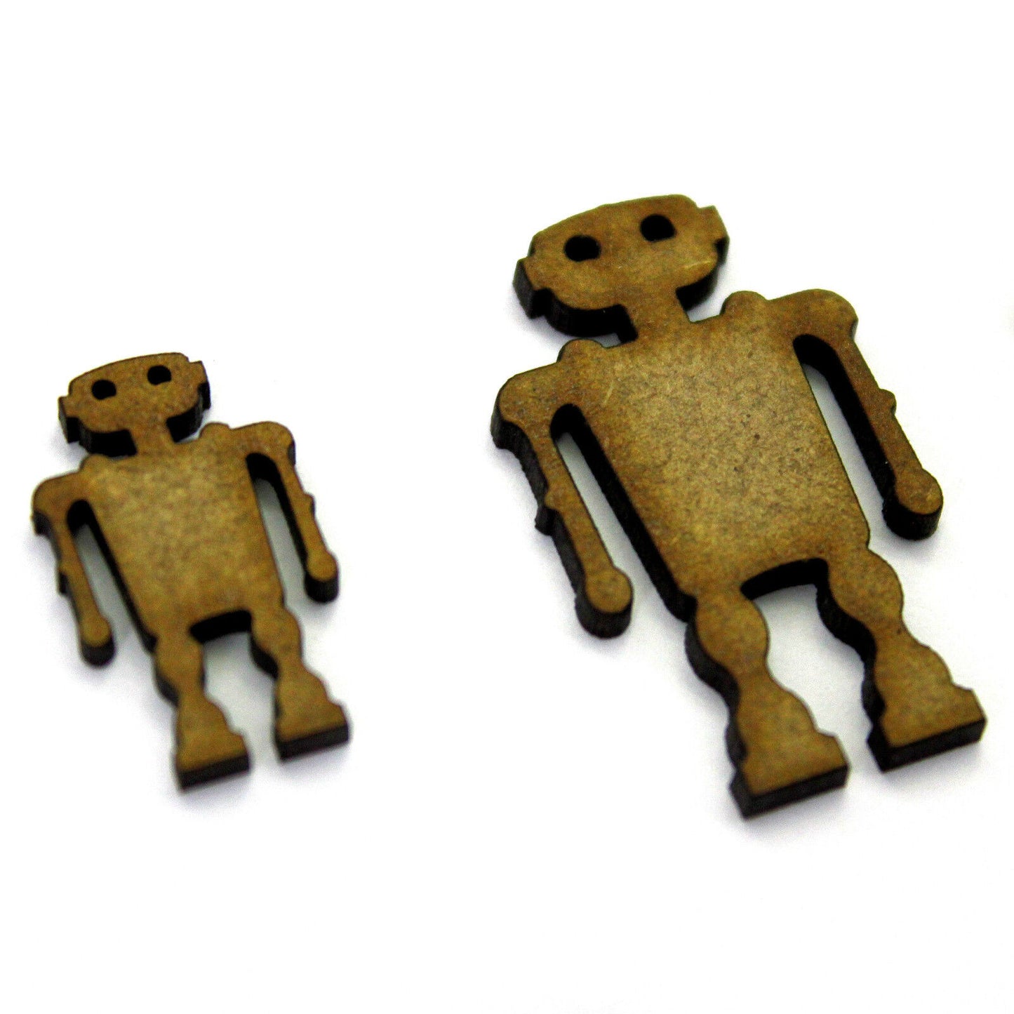 Robot / Droid Craft Shapes, Embellishments, Tags, Decoraions. 2mm MDF Wood