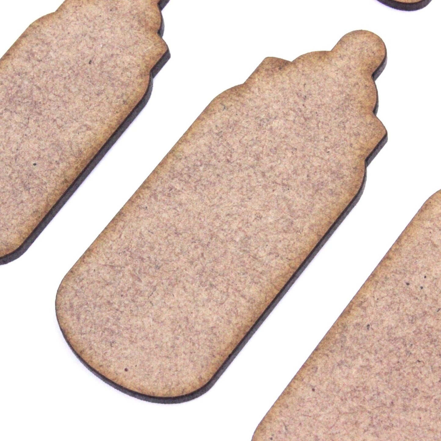 Baby Bottle Craft Shape, Various Sizes, 2mm MDF Wood. Boy, Girl, feeding