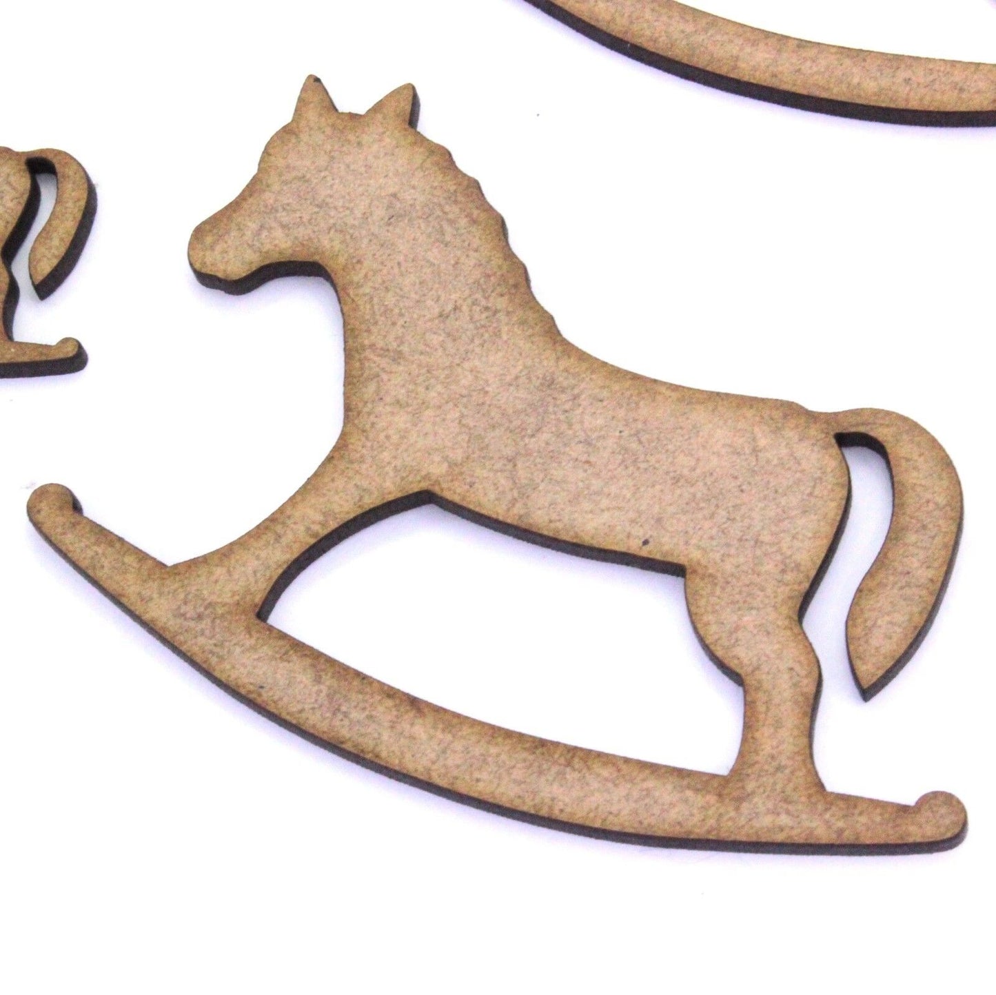 Rocking Horse Craft Shape, Various Sizes, 2mm MDF Wood. Child, Nursery,
