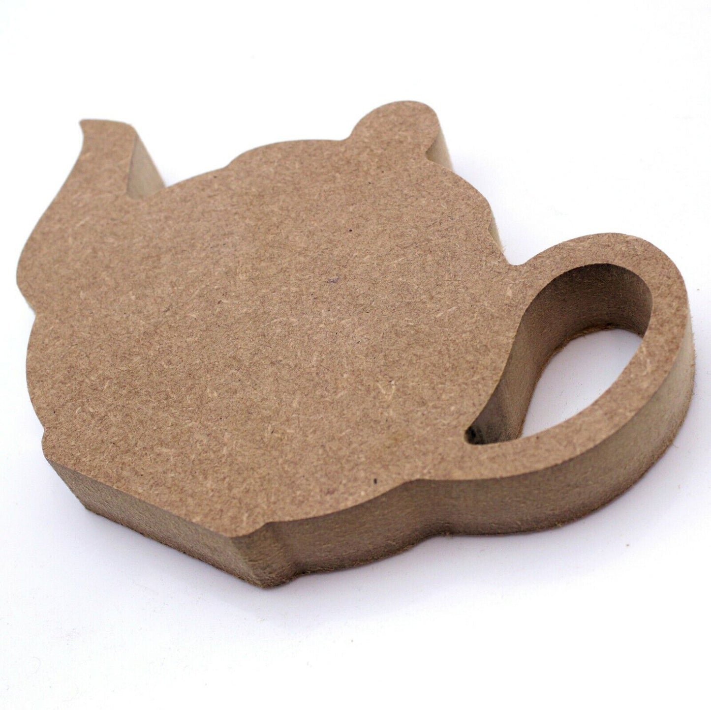 Free Standing 18mm MDF Teapot Craft Shape. 10cm to 30cm. Tea, Afternoon, Party