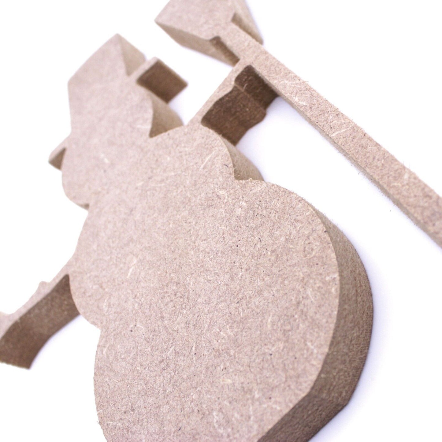 Free Standing 18mm MDF Snowman Craft Shape Various Sizes. Christmas, Winter,Snow