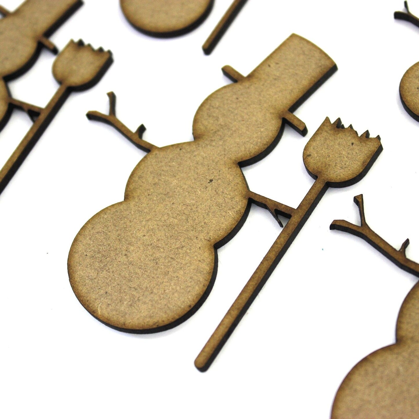 Snowman Craft Shapes. Various Sizes 40mm - 200mm. 2mm MDF. Christmas, holidays