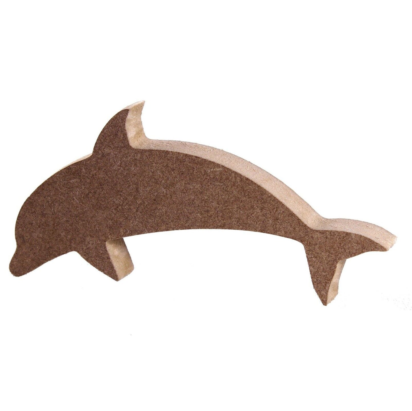 Free Standing 18mm MDF Dolphin Craft Shape Various Sizes. Ocean,