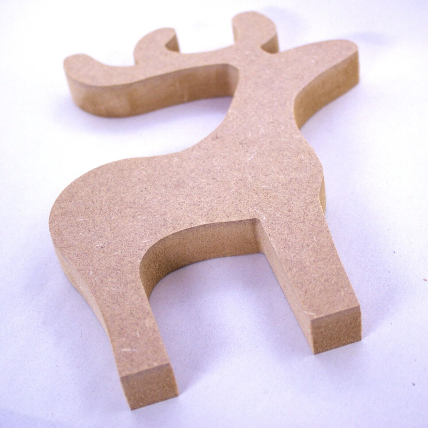 Free Standing 18mm MDF Reindeer Shapes Blanks.Various Sizes. Christmas, Family,