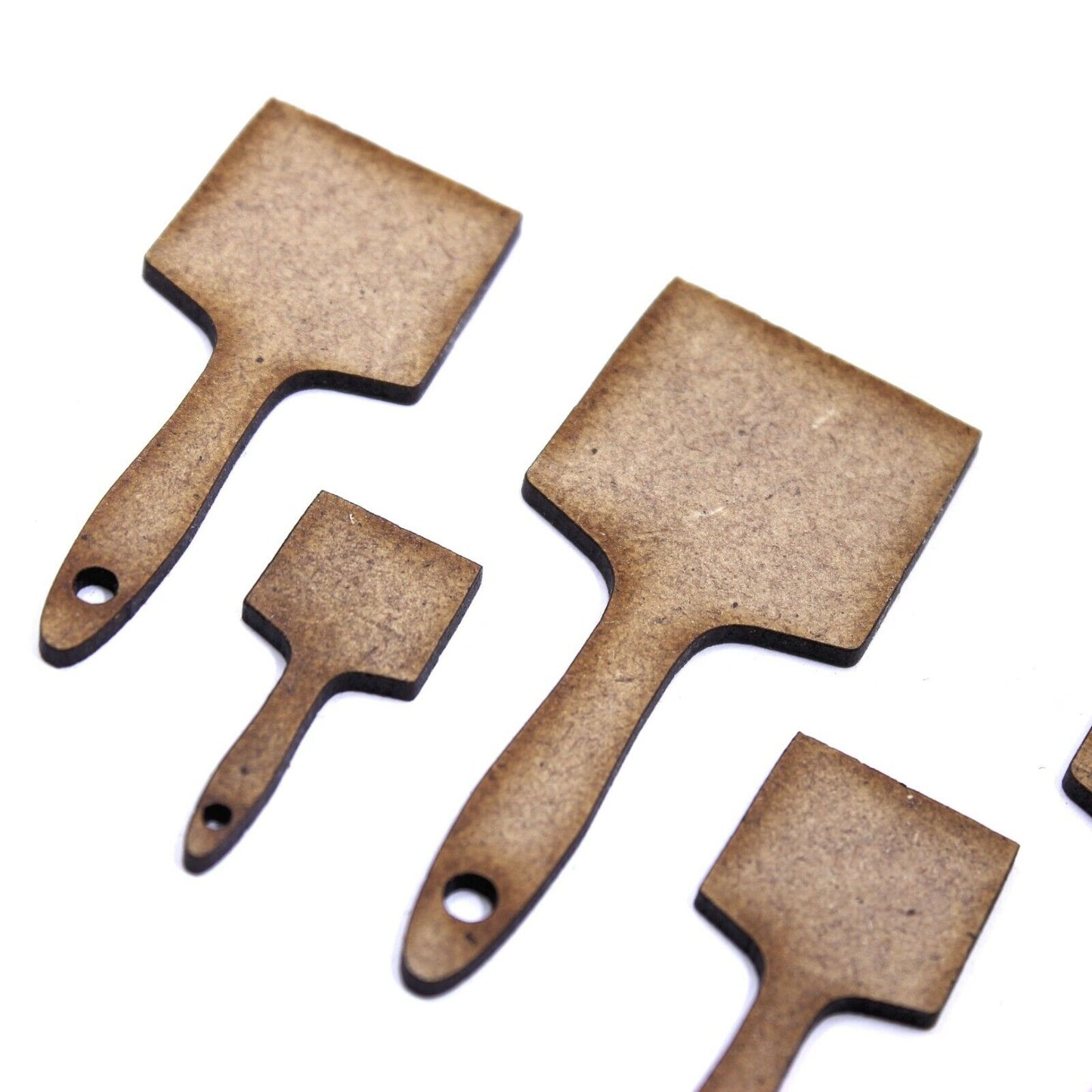 Paint Brush Craft Shape, Various Sizes, 2mm MDF Wood. Decorator, Decorating