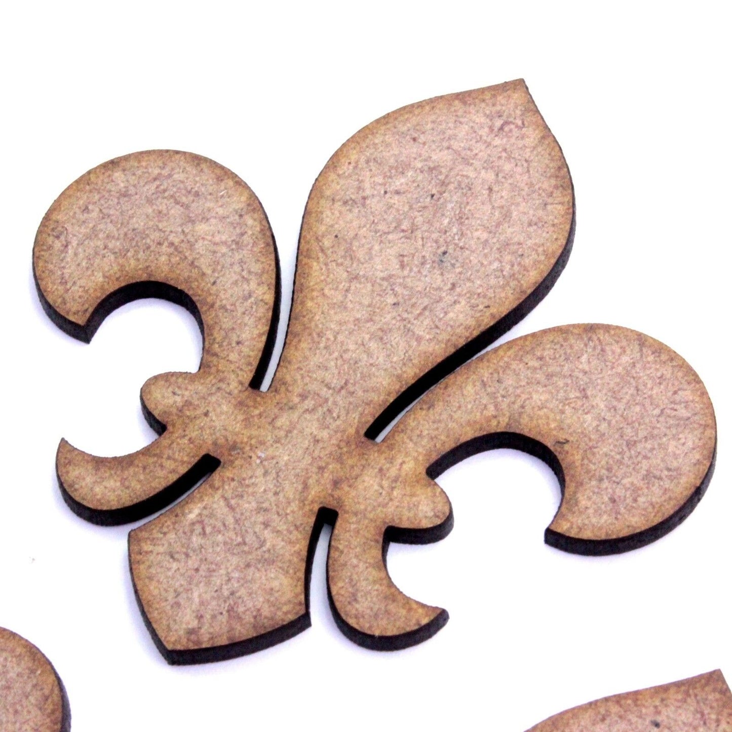 Fleur de Lis Craft Shape, Various Sizes, 2mm MDF Wood. lys, French, Scout Logo